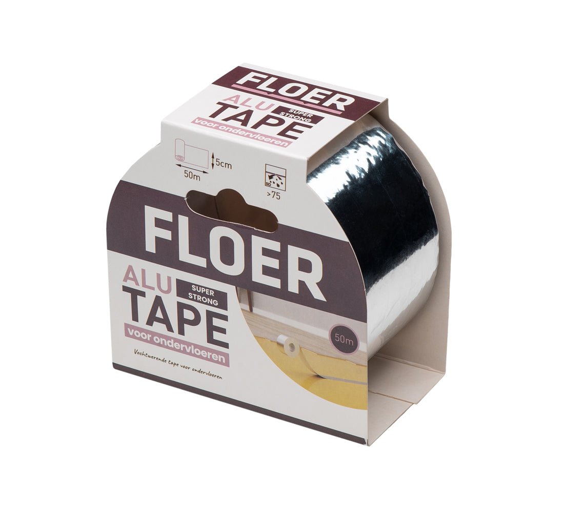 Floer Ondervloer tape Aluminium - Solza