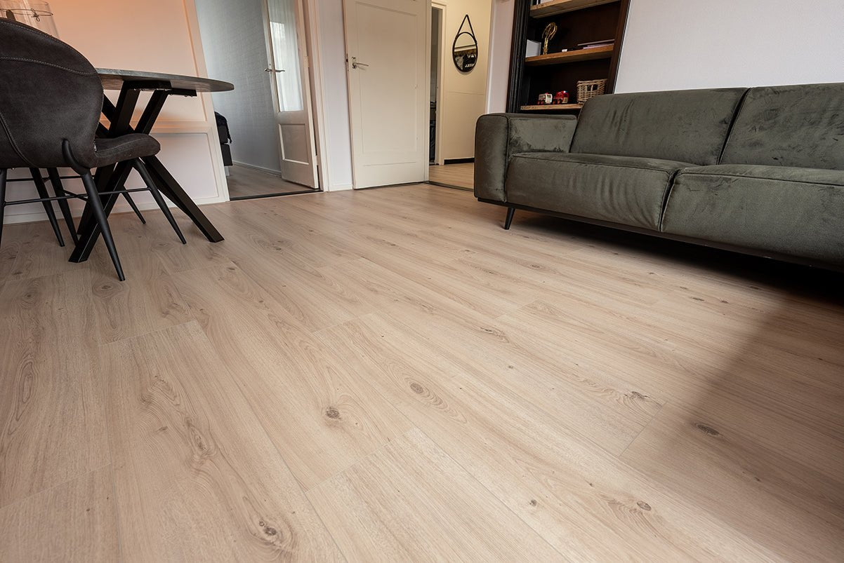 Floer Steden Laminaat Weesp Witbeige Eiken Variclick - Solza