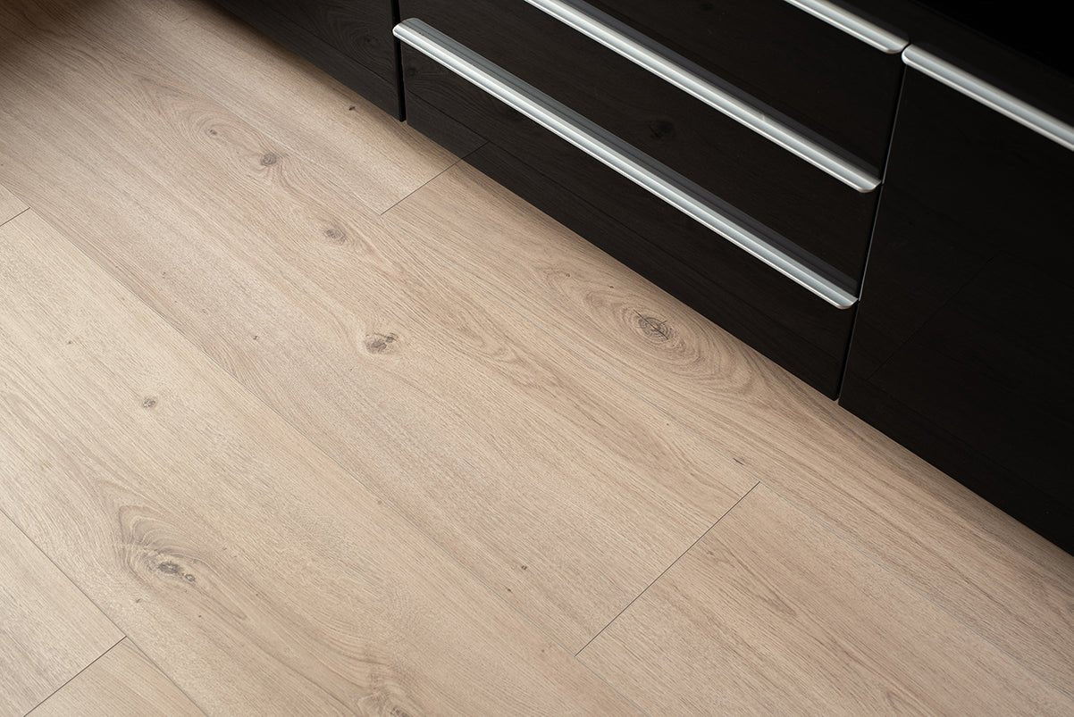 Floer Steden Laminaat Weesp Witbeige Eiken Variclick - Solza