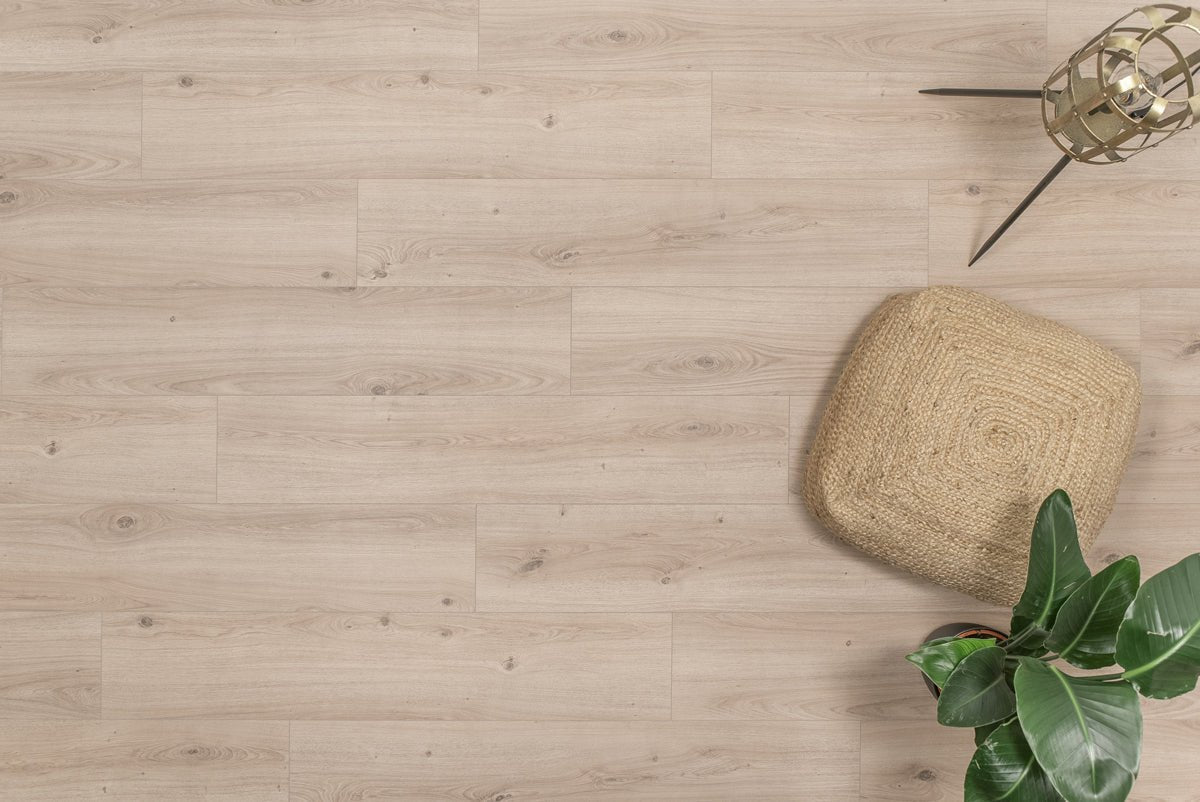 Floer Steden Laminaat Weesp Witbeige Eiken Variclick - Solza