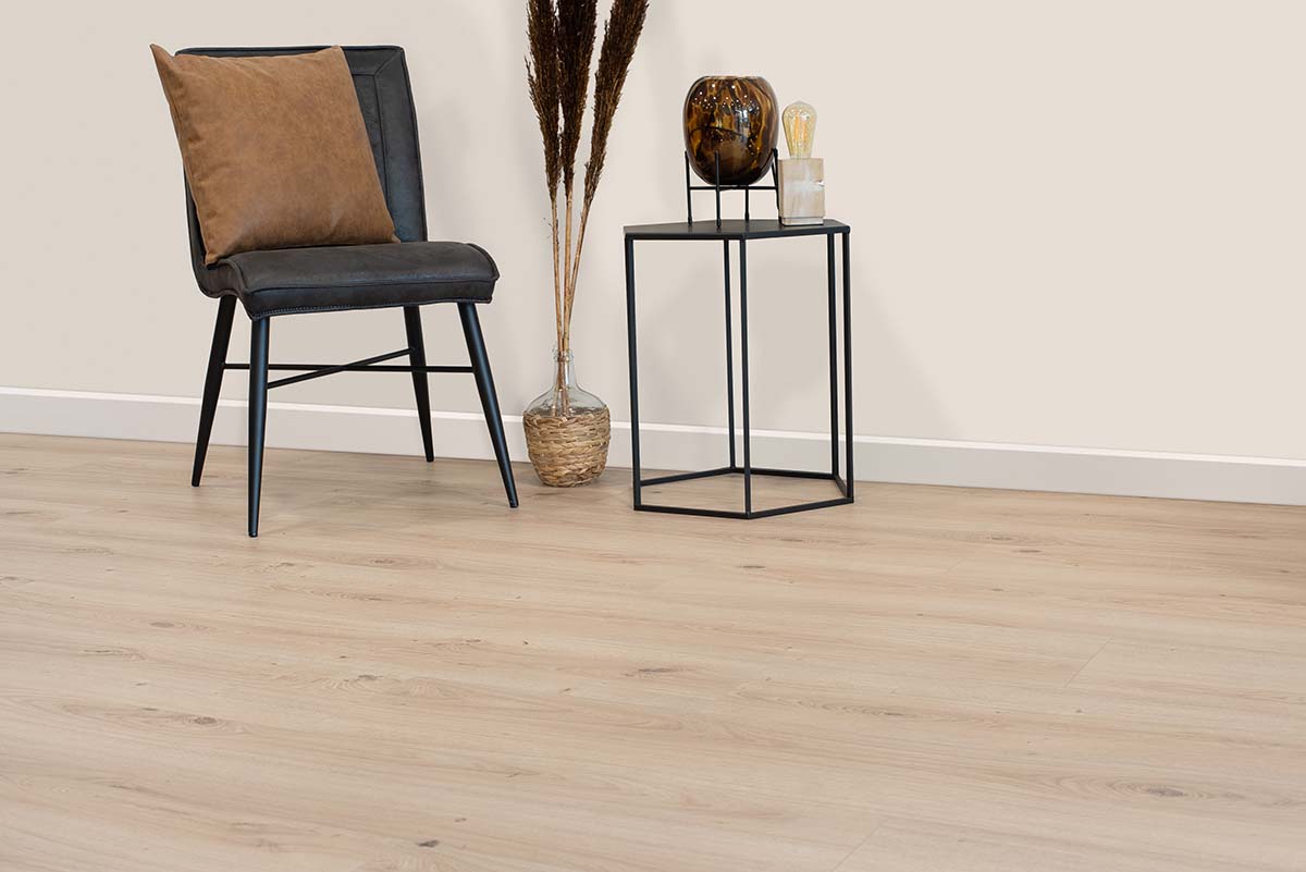Floer Steden Laminaat Weesp Witbeige Eiken Variclick - Solza
