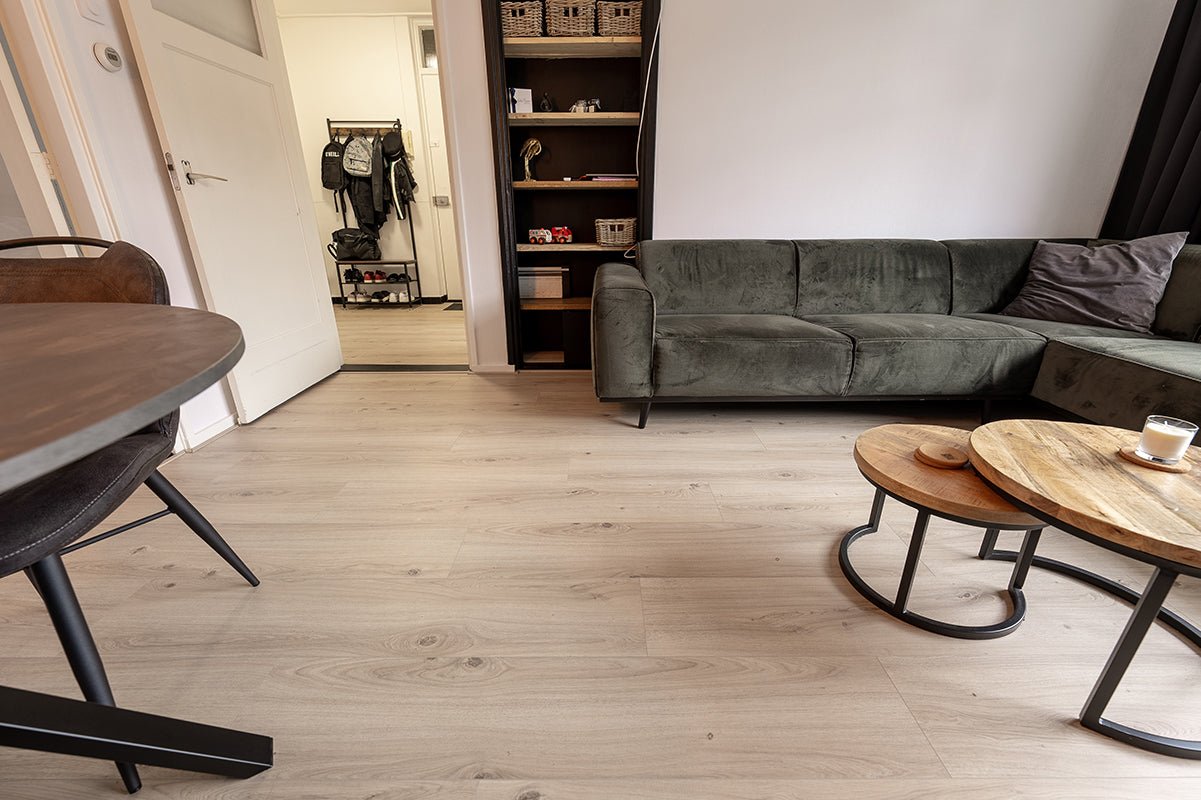 Floer Steden Laminaat Weesp Witbeige Eiken Variclick - Solza
