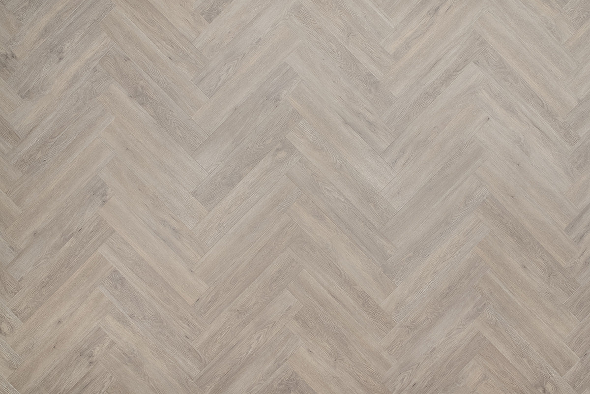 Floer Herringbone Click PVC Vecht Gris 3909 - Solza.fr