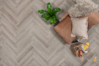 Floer Herringbone PVC Chêne gris FLR-3518 - Solza.fr