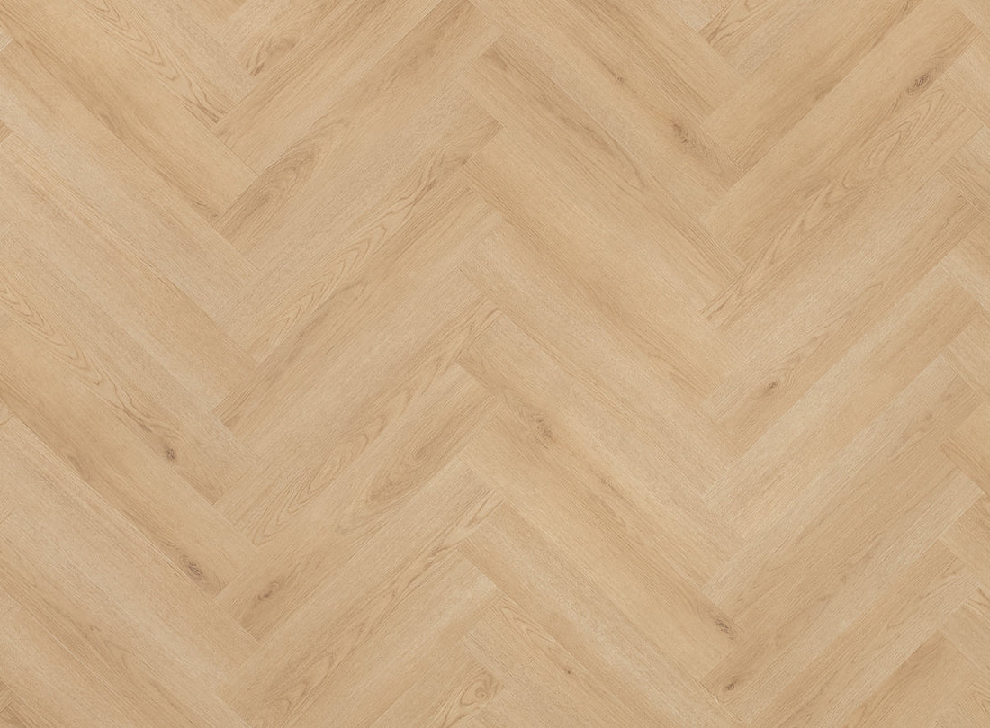 Floer Chevrons PVC Chêne Naturel FLR-3513 MEGAMAT - Bryde Brown Herringbone - Solza.fr