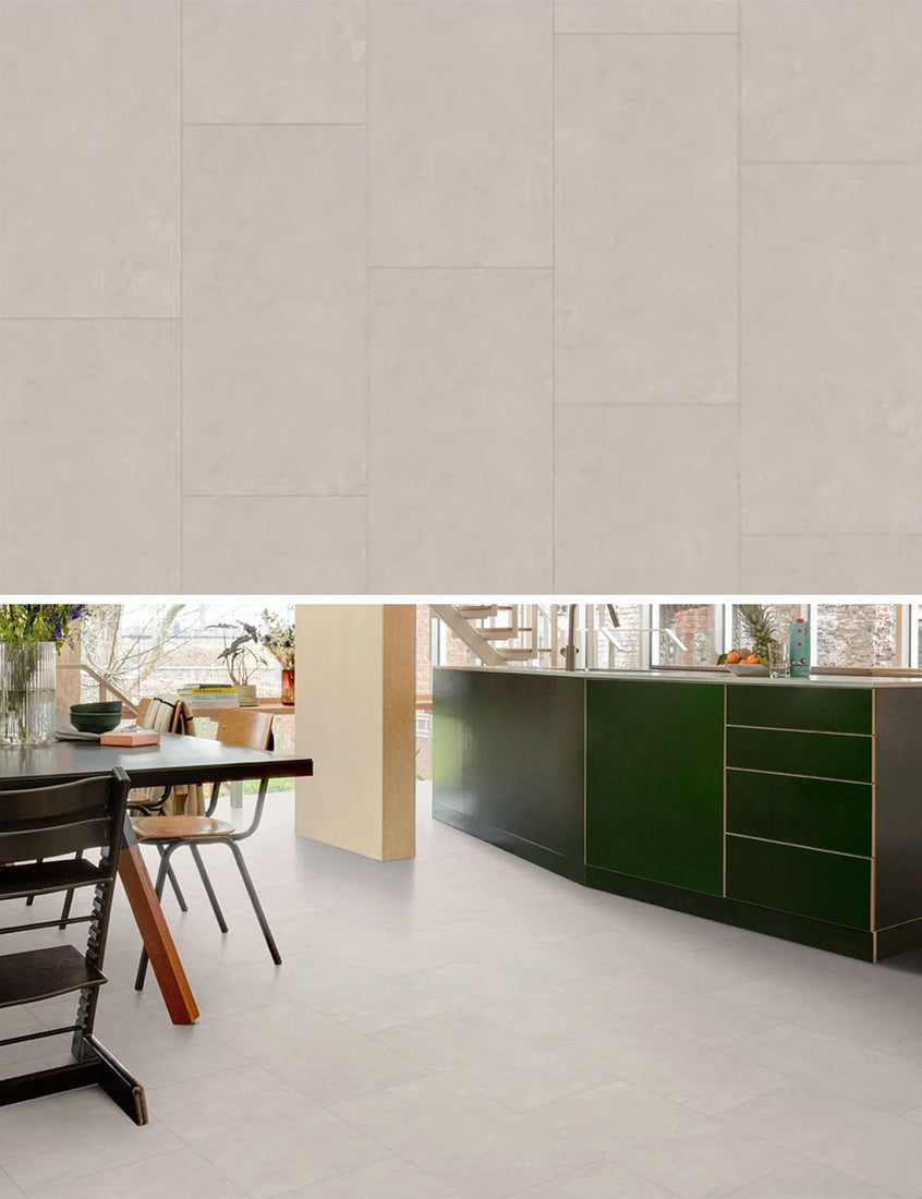 Floorify Pebble Beach F530 - Kleine Tegel Click PVC 