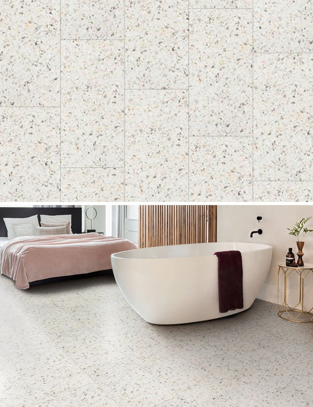 Floorify Verona F523 - Kleine Tegel Click PVC 