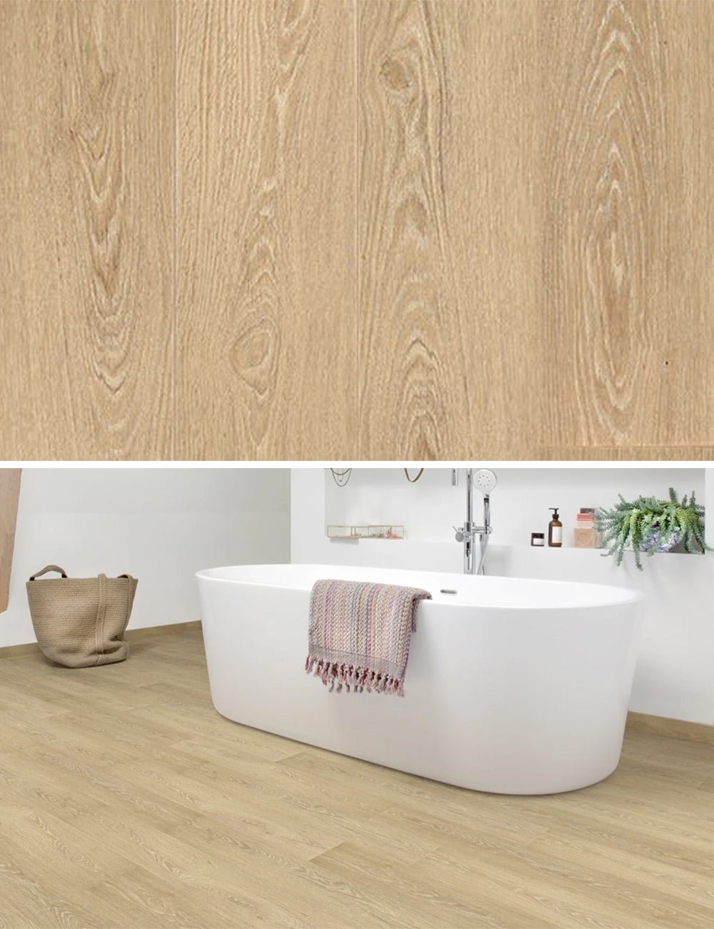 Floorify Blush F006 - Lange Plank Click PVC