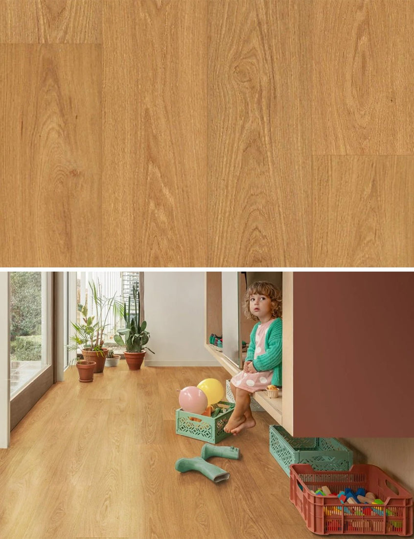 Floorify Honey F025 - Lange Plank Click PVC