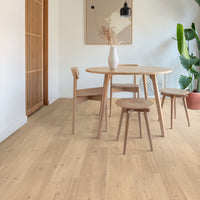 Floorify Lange Plank Click PVC Latte F034 - Solza.nl