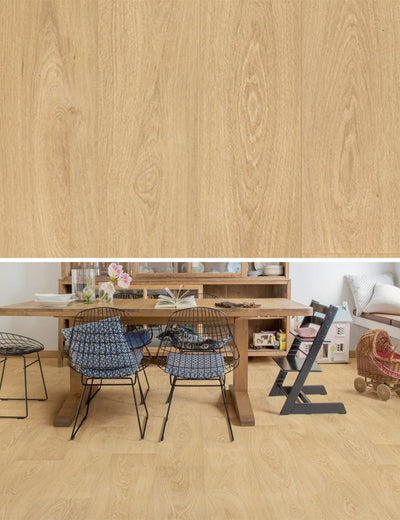 Floorify Paris Tan F001 - Lange Plank Click PVC
