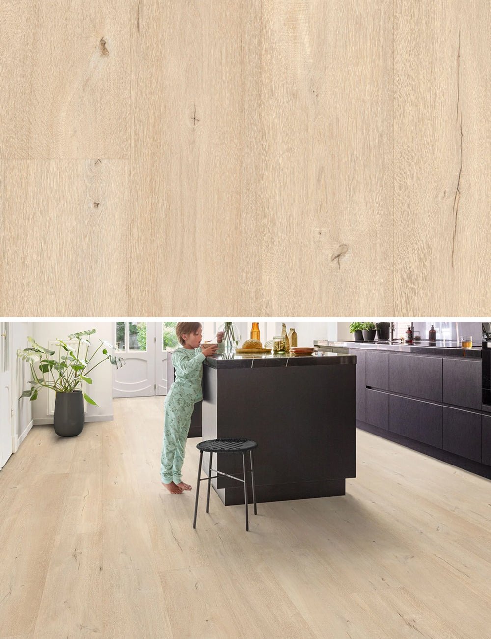 Floorify Parmesan F093 - XL Plank Click PVC