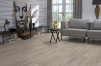 Floorlife Bankstown Light Grey 3611 Dryback PVC - Rechte Stroken grijs - Solza.nl