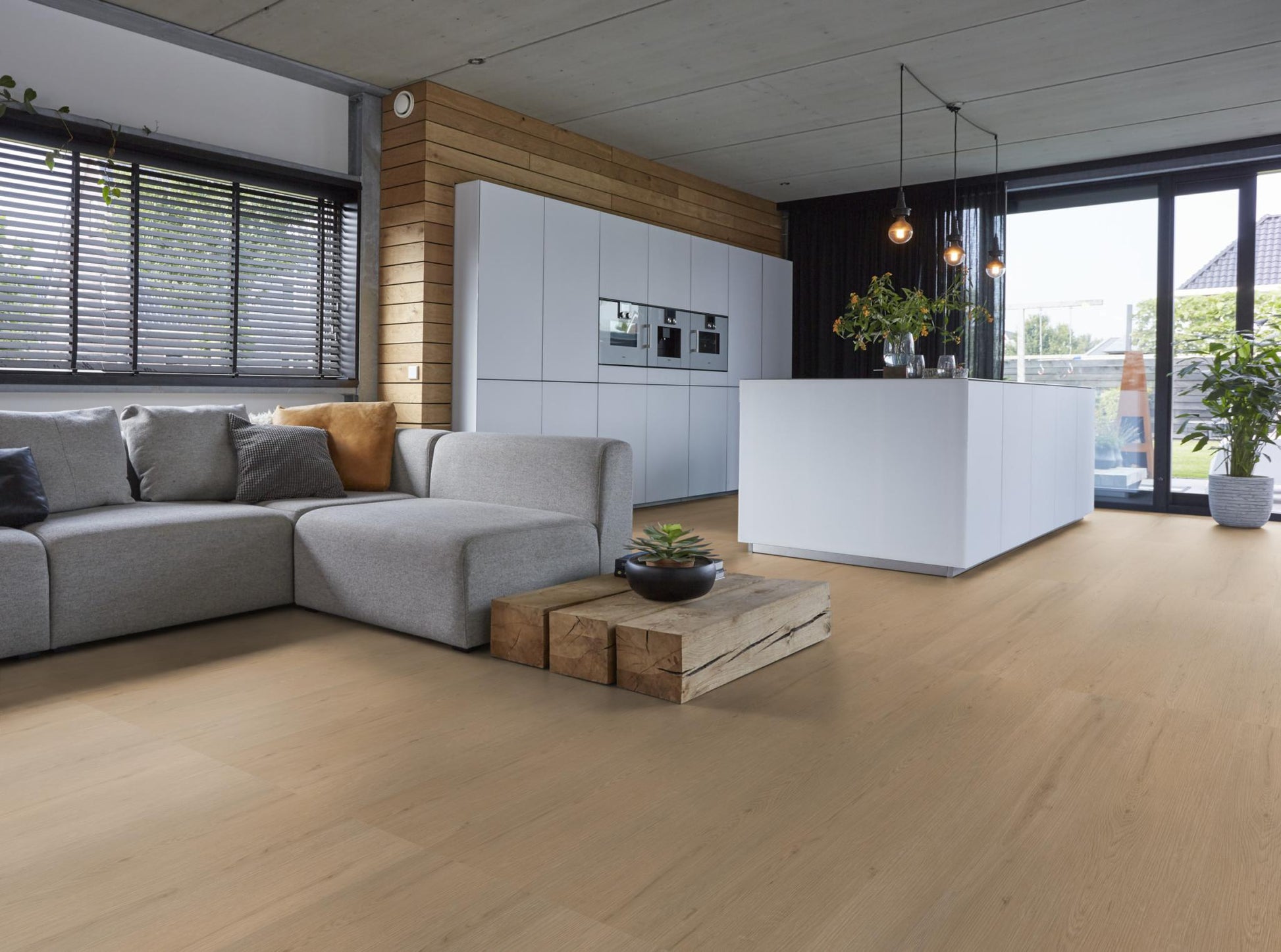 Floorlife Barnet Natural Oak 8513 Dryback PVC Rechte Stroken - Solza.nl