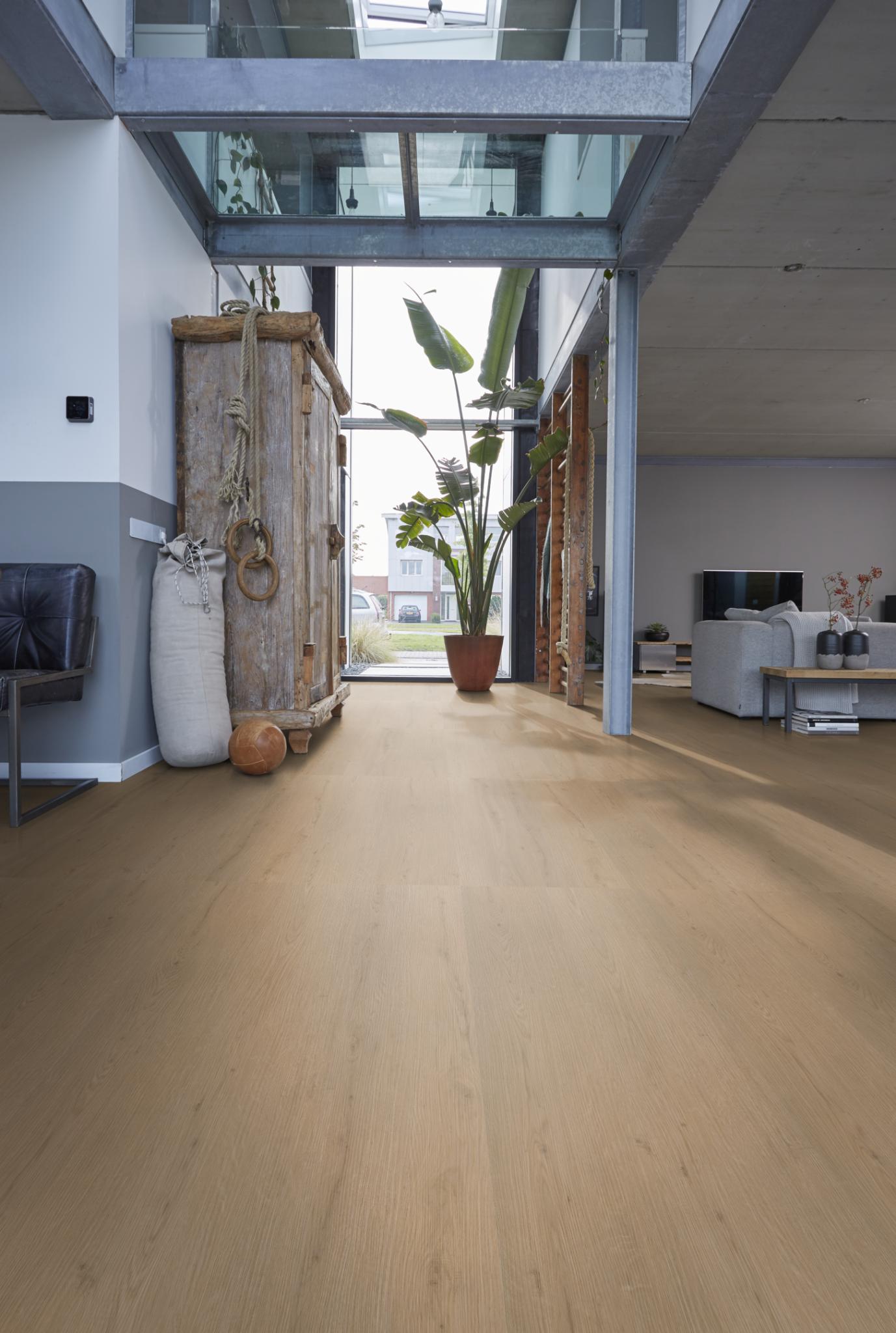 Floorlife Barnet Natural Oak 8513 Dryback PVC Straight Strips - Solza.fr