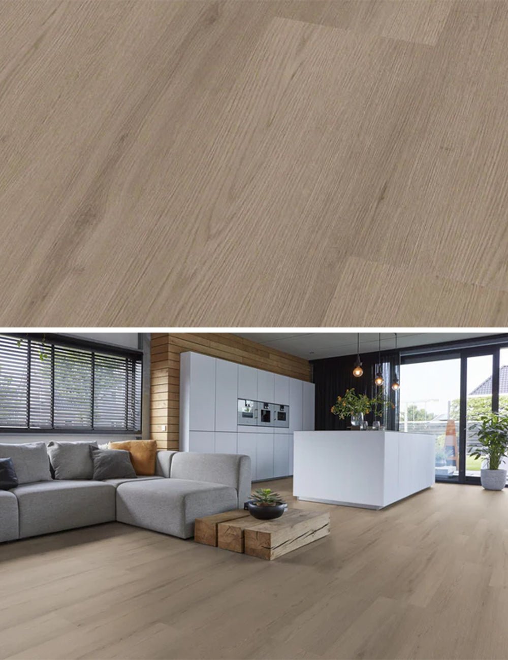 Floorlife Barnet Smoky 8510 Dryback PVC Straight Strips - Solza.fr