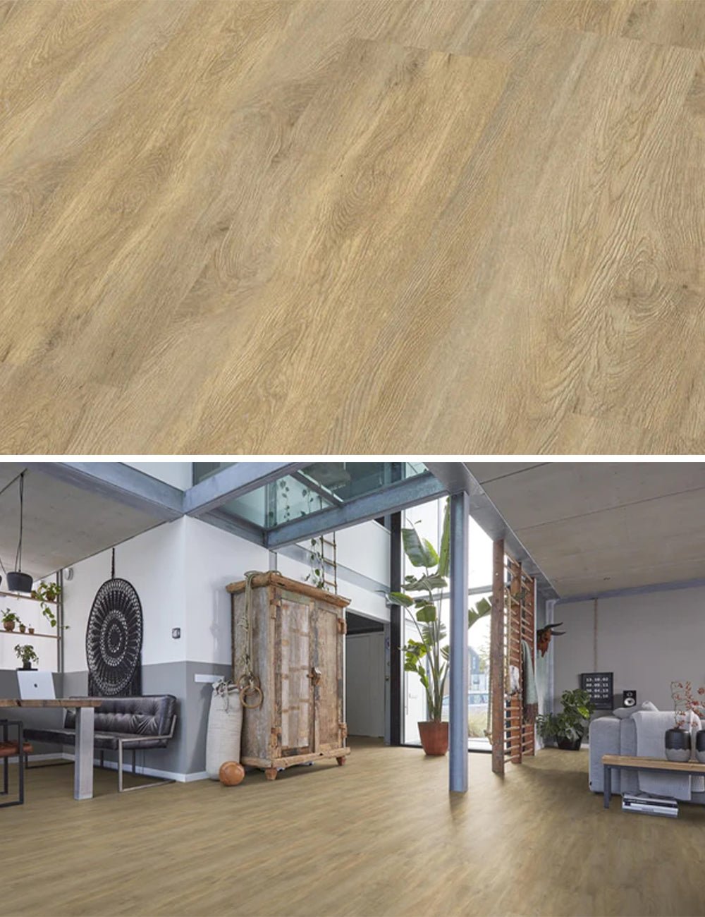 Floorlife Click PVC Bankstown Chêne Naturel 3685 SRC - Solza.fr