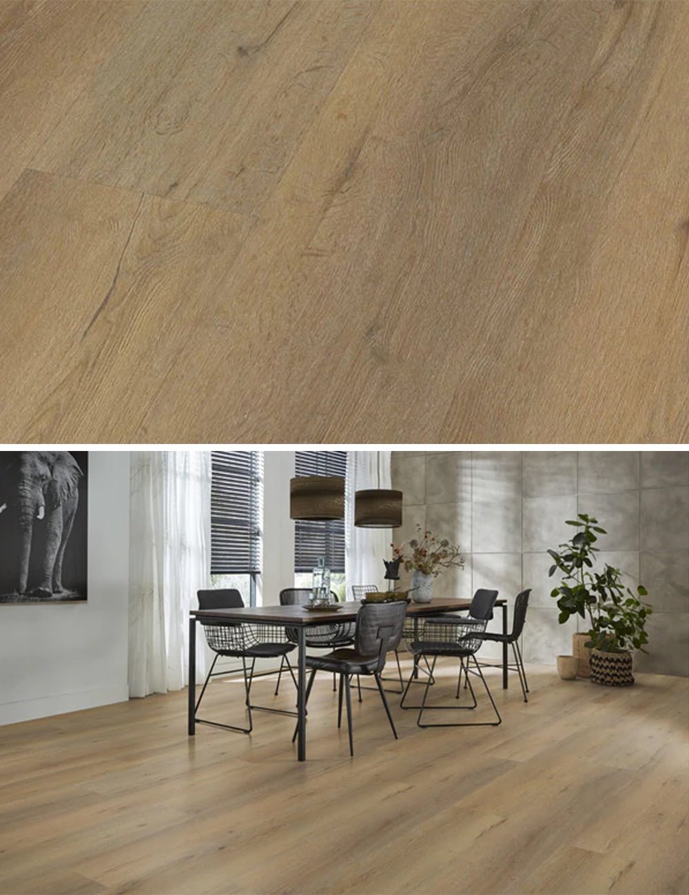 Floorlife Click PVC Leyton Dark Oak 2823 SRC - Solza.nl