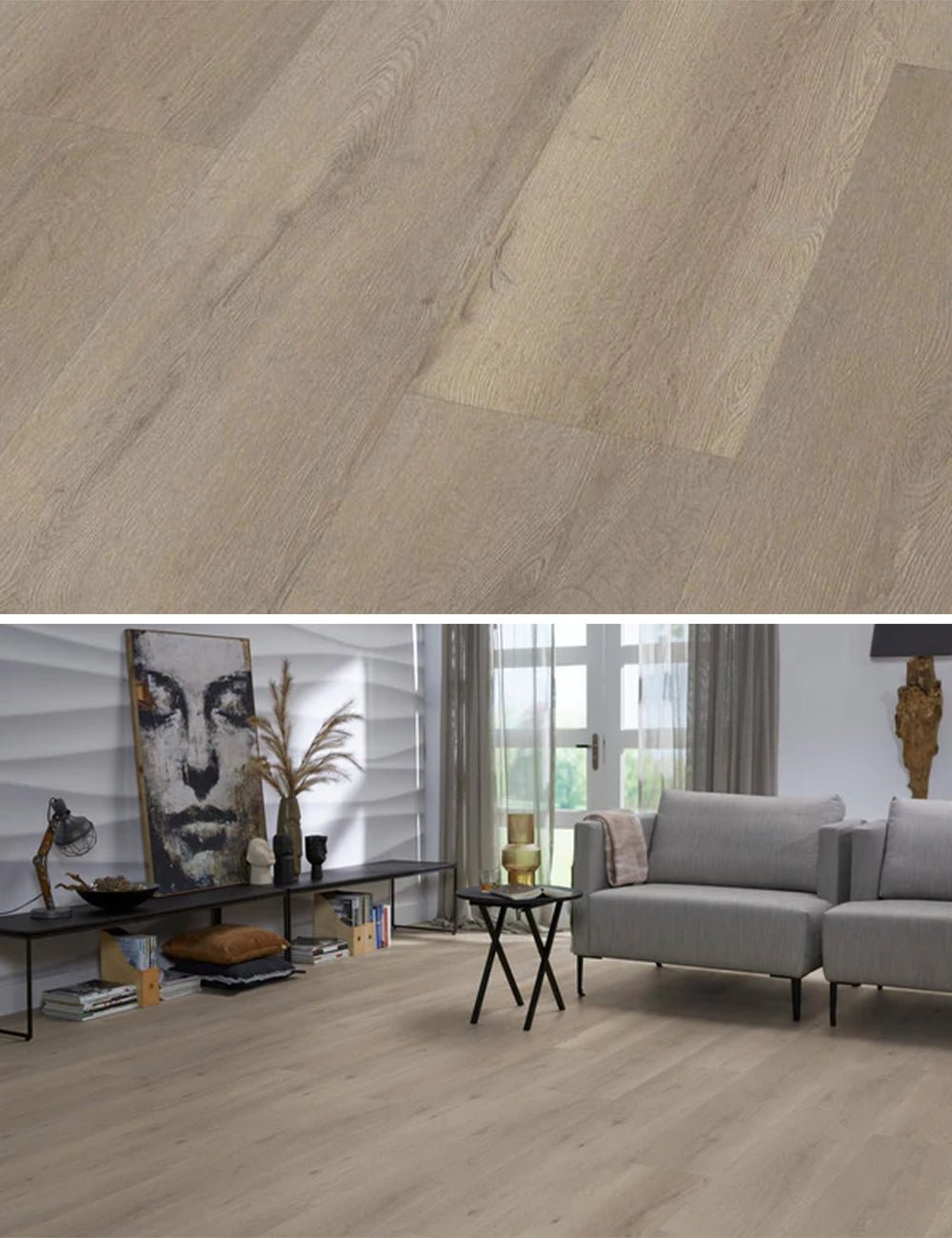 Floorlife Click PVC Leyton Light Oak 2820 SRC - Solza.nl