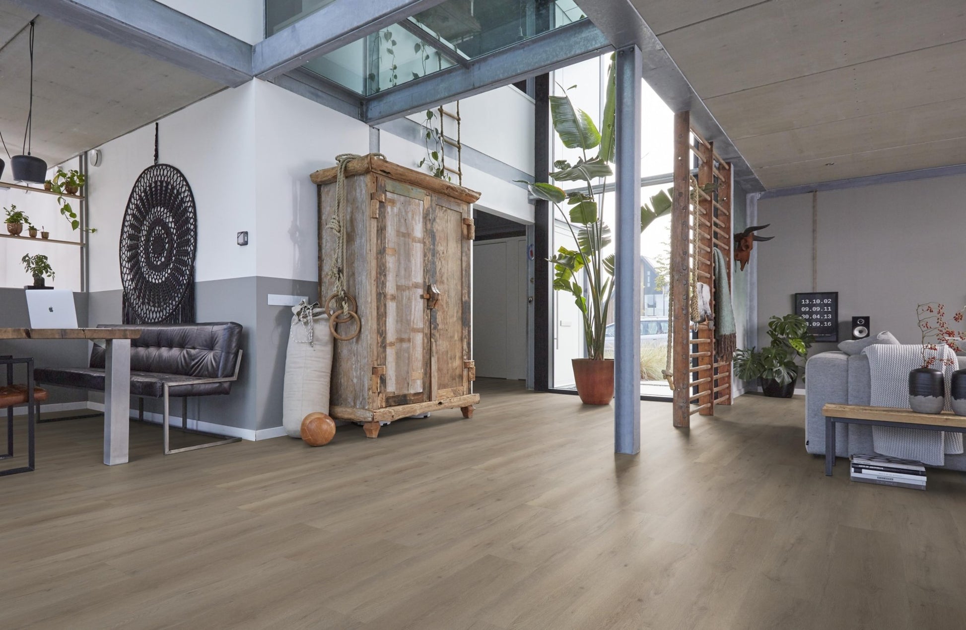 Floorlife Click PVC Leyton Light Oak 2820 SRC - Solza.nl