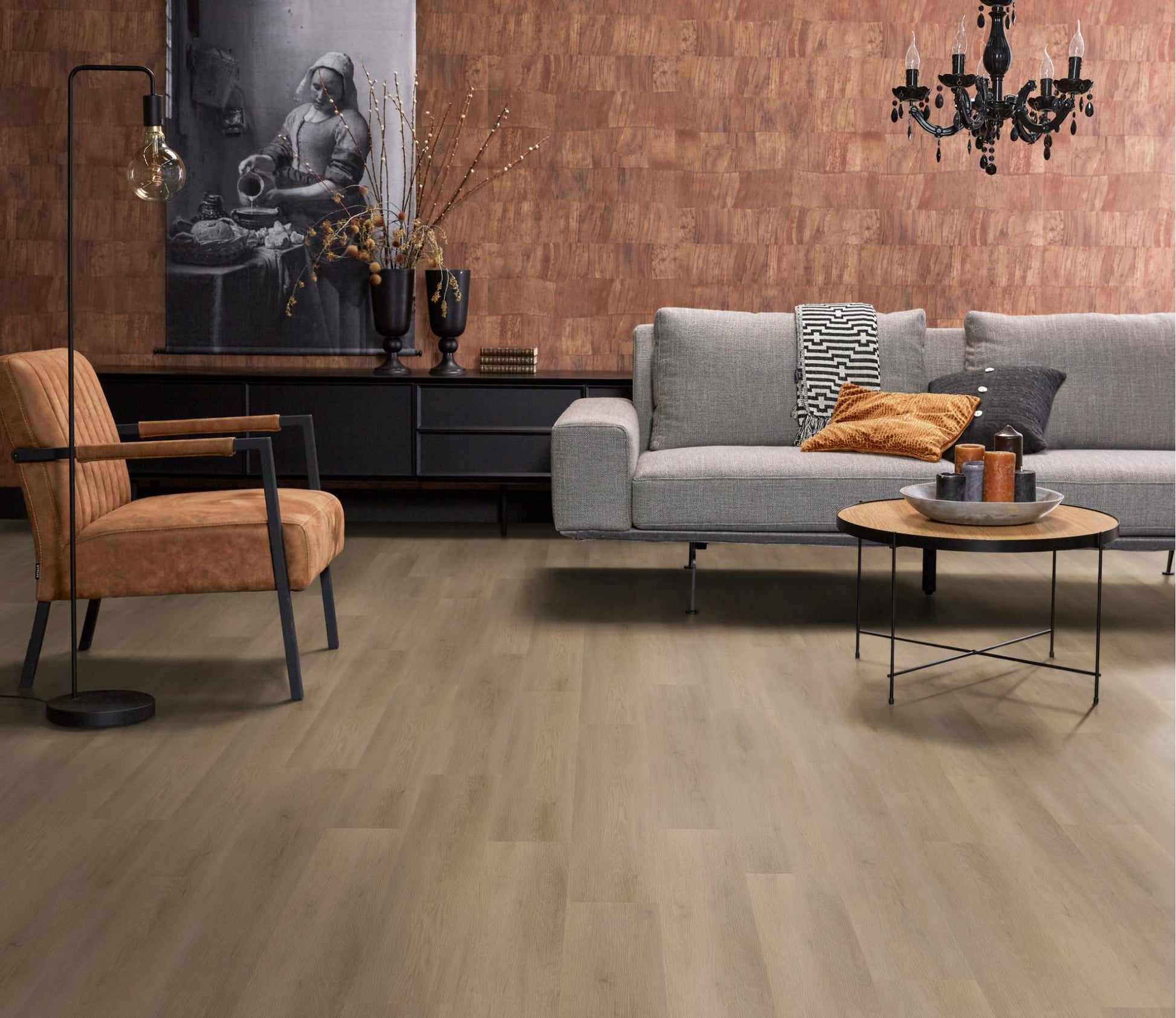 Floorlife Click PVC Newham Natural Oak 8413 - Noestarm eiken 122 x 22.9 cm - Solza.nl