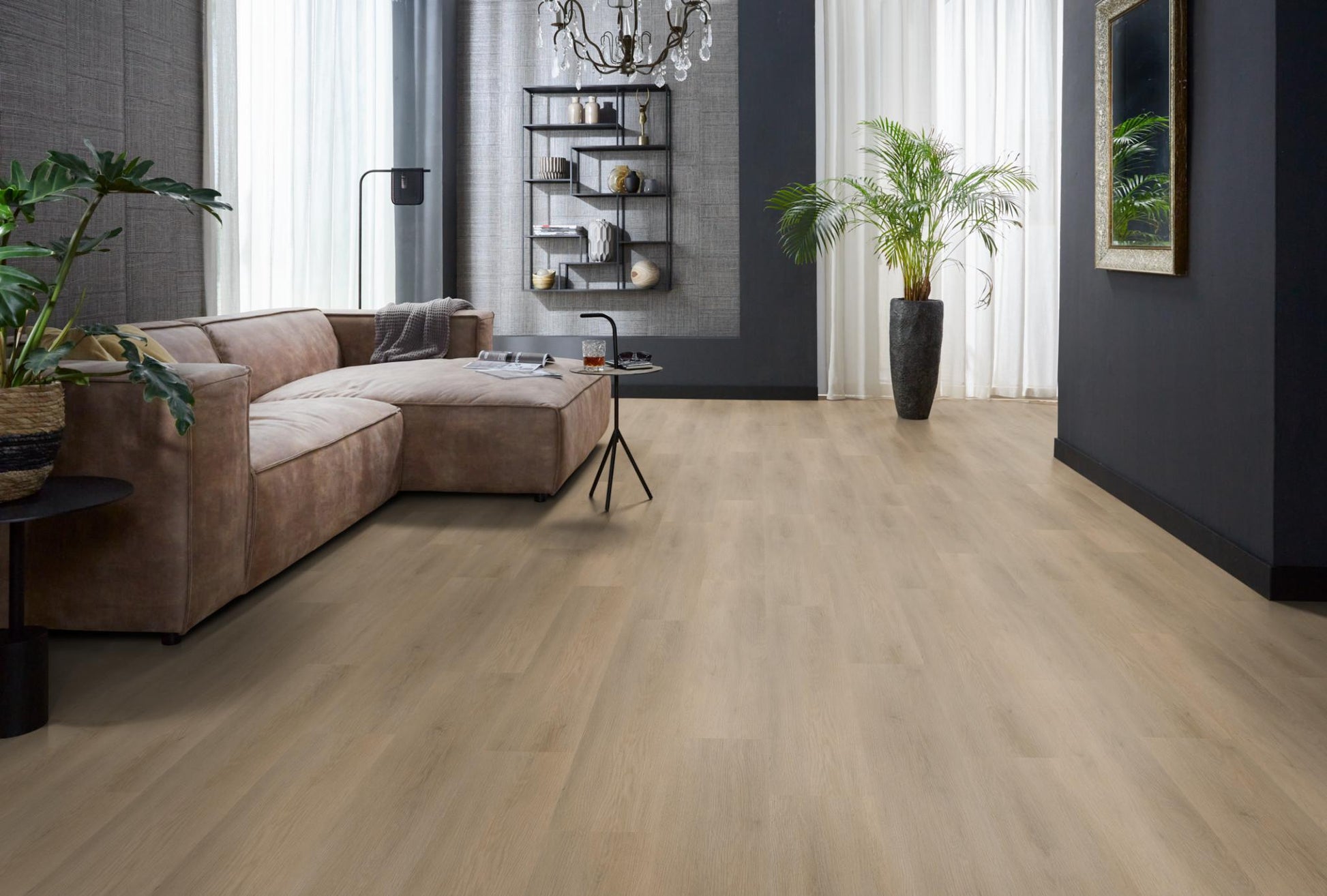 Floorlife Click PVC Newham Natural Oak 8413 - Noestarm eiken 122 x 22.9 cm - Solza.nl