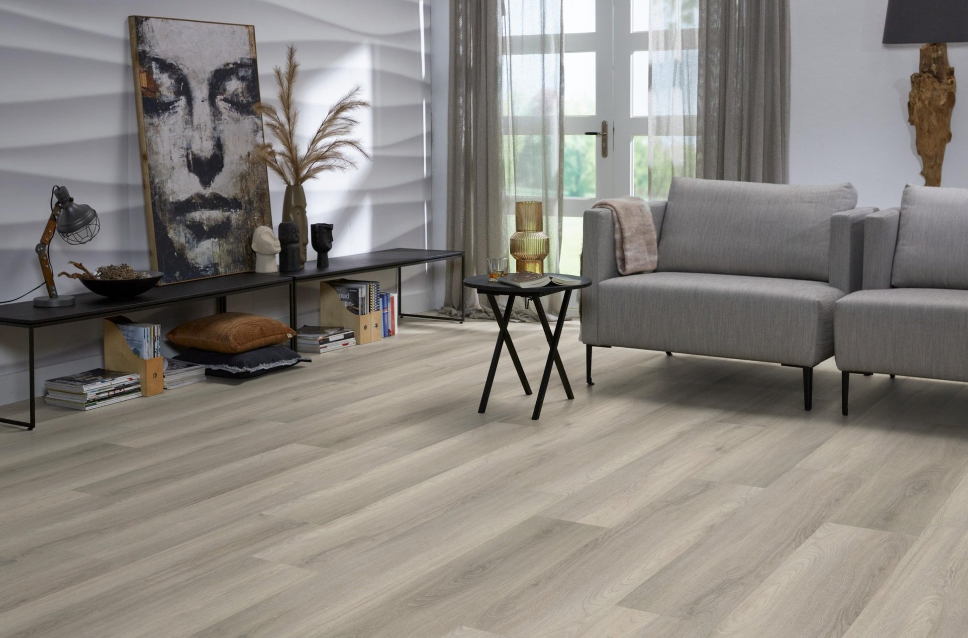 Floorlife Click PVC Paddington Light Grey 5505 SRC - Solza.fr