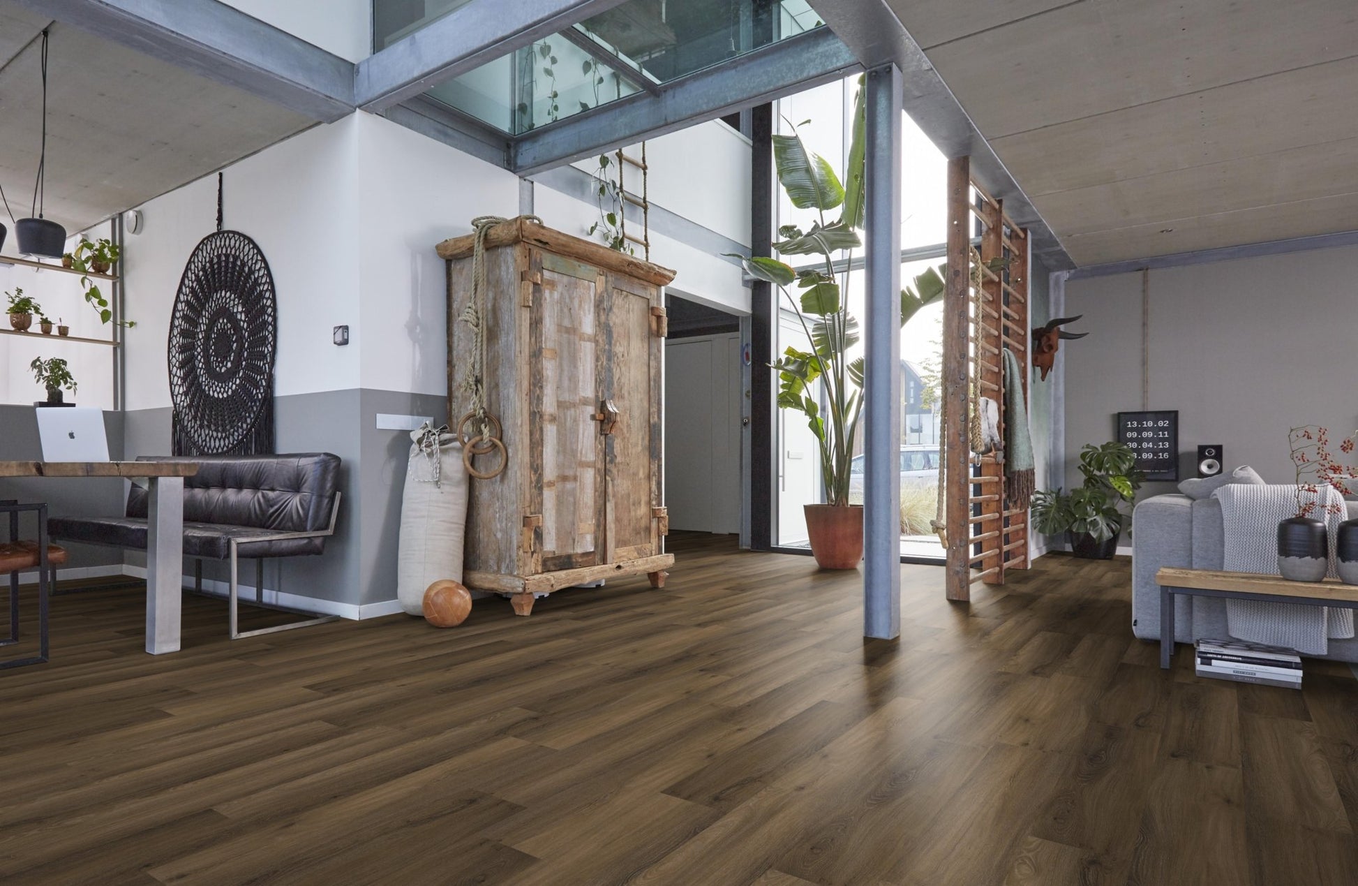 Floorlife Click PVC Paddington Warm Brown 5501 SRC - Solza.nl