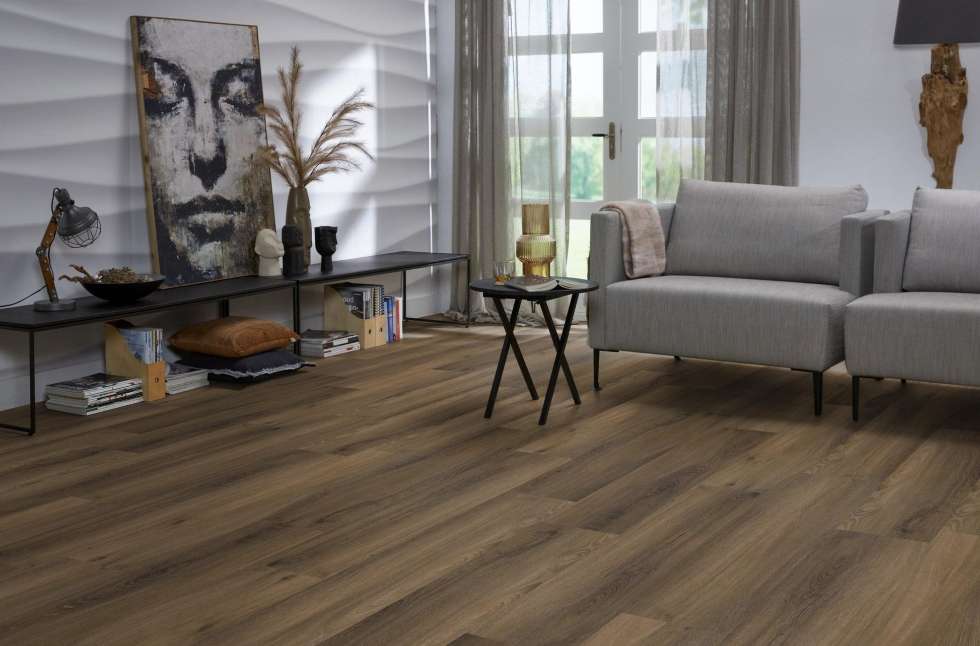 Floorlife Click PVC Paddington Warm Brown 5501 SRC - Solza.fr