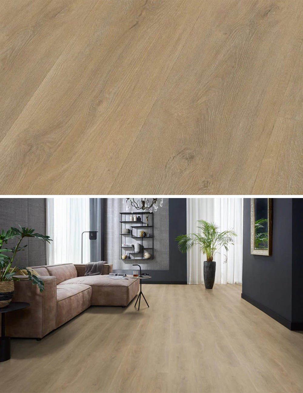 Floorlife Click PVC Parramatta Chêne Naturel 2555 SRC - Solza.fr