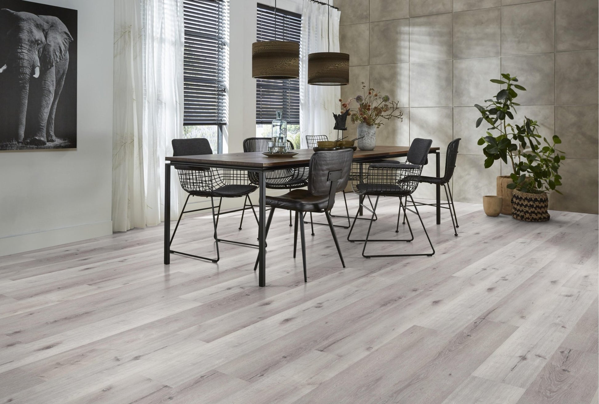 Floorlife Click PVC Sydney Harbour Light Grey 2913 SRC - Solza.nl