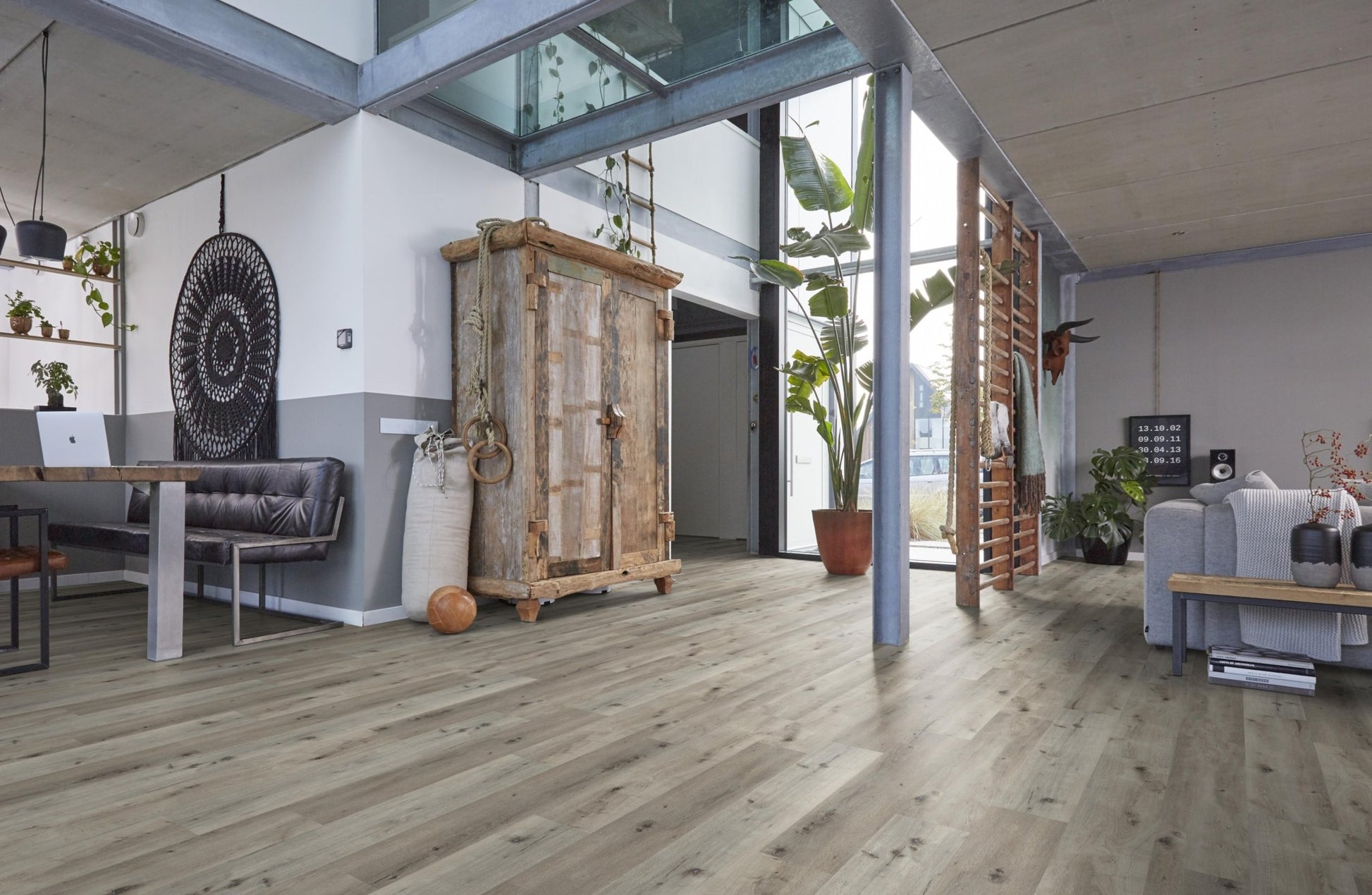 Floorlife Click PVC Sydney Harbour Smoky 2905 SRC - Rustiek grijs - Solza.nl
