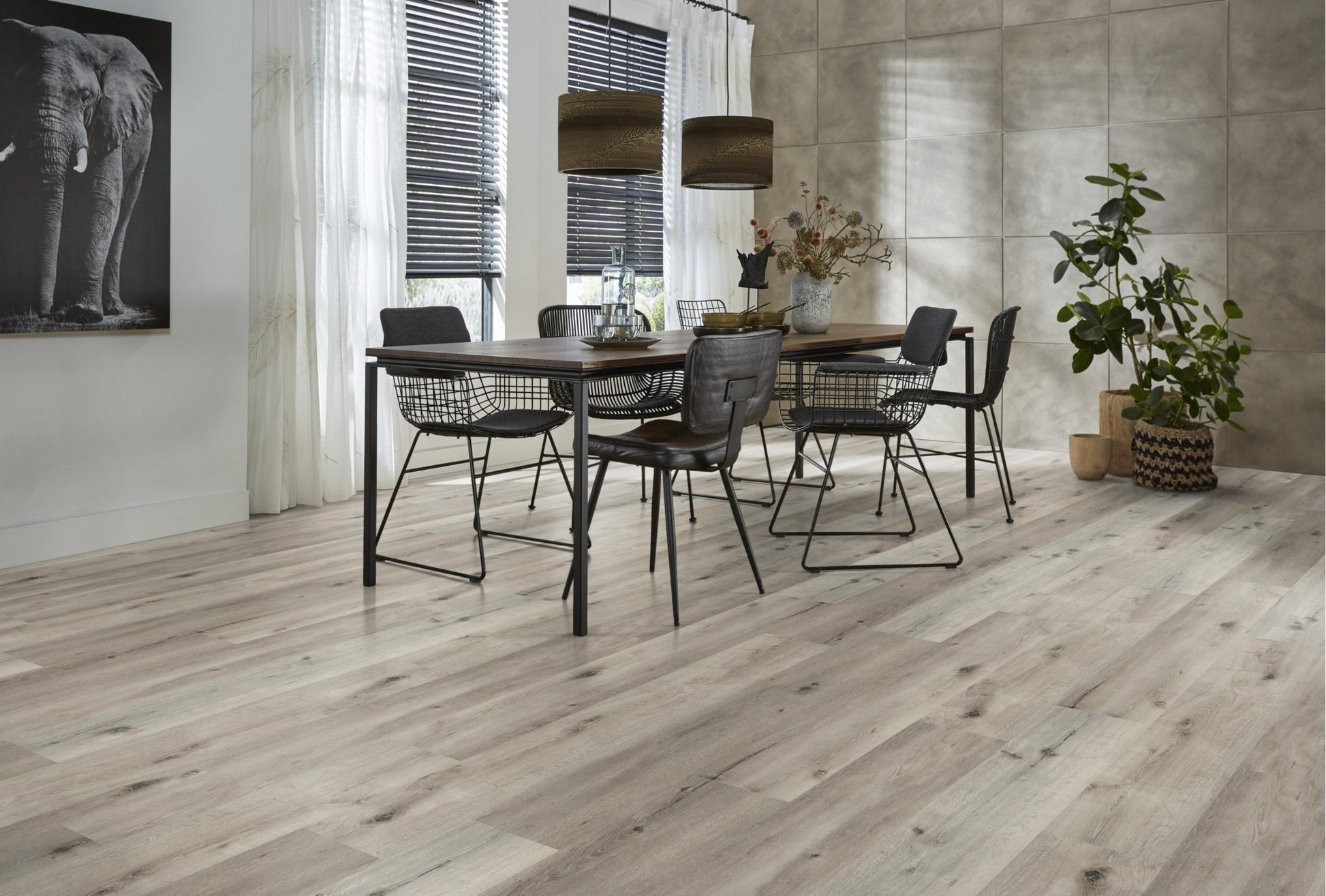 Floorlife Click PVC Sydney Harbour Smoky 2905 SRC - Rustiek grijs - Solza.nl