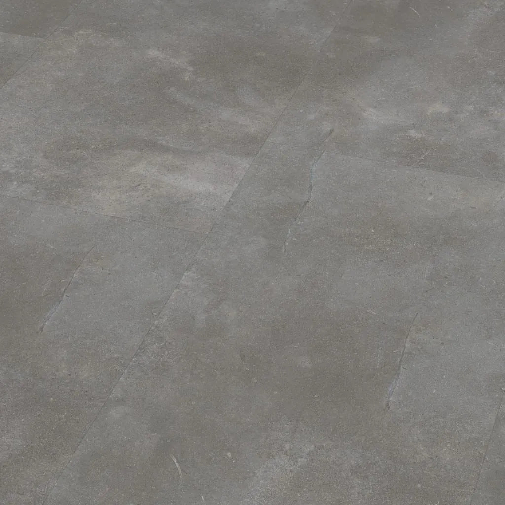 Floorlife Click carrelage PVC Ealing Gris foncé 7411 - Solza.fr