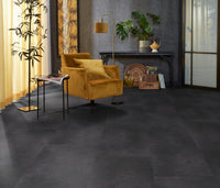 Floorlife Click PVC Tegel Southwark Anthracite 4310 - Antraciet zwart 91.4 x 45.7 cm - Solza.nl