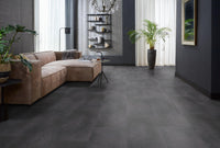 Floorlife Click PVC Tegel Southwark Anthracite 4310 - Antraciet zwart 91.4 x 45.7 cm - Solza.nl