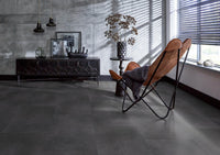 Floorlife Click PVC Tegel Southwark Anthracite 4310 - Antraciet zwart 91.4 x 45.7 cm - Solza.nl