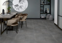 Floorlife Click Dalle PVC Southwark Gris Foncé 4311 - Gris Foncé 91.4x45.7 cm - Solza.fr