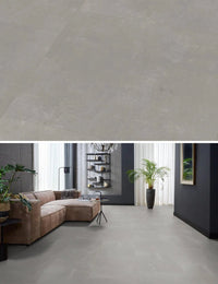 Floorlife Click PVC Tegel Victoria Grey 6212 SRC - Vierkant 61x61 cm - Solza.nl
