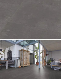 Floorlife Click PVC Tegel Westminster XL Dark Grey 6203 SRC - 81.2 x 40.6 cm - Solza.nl