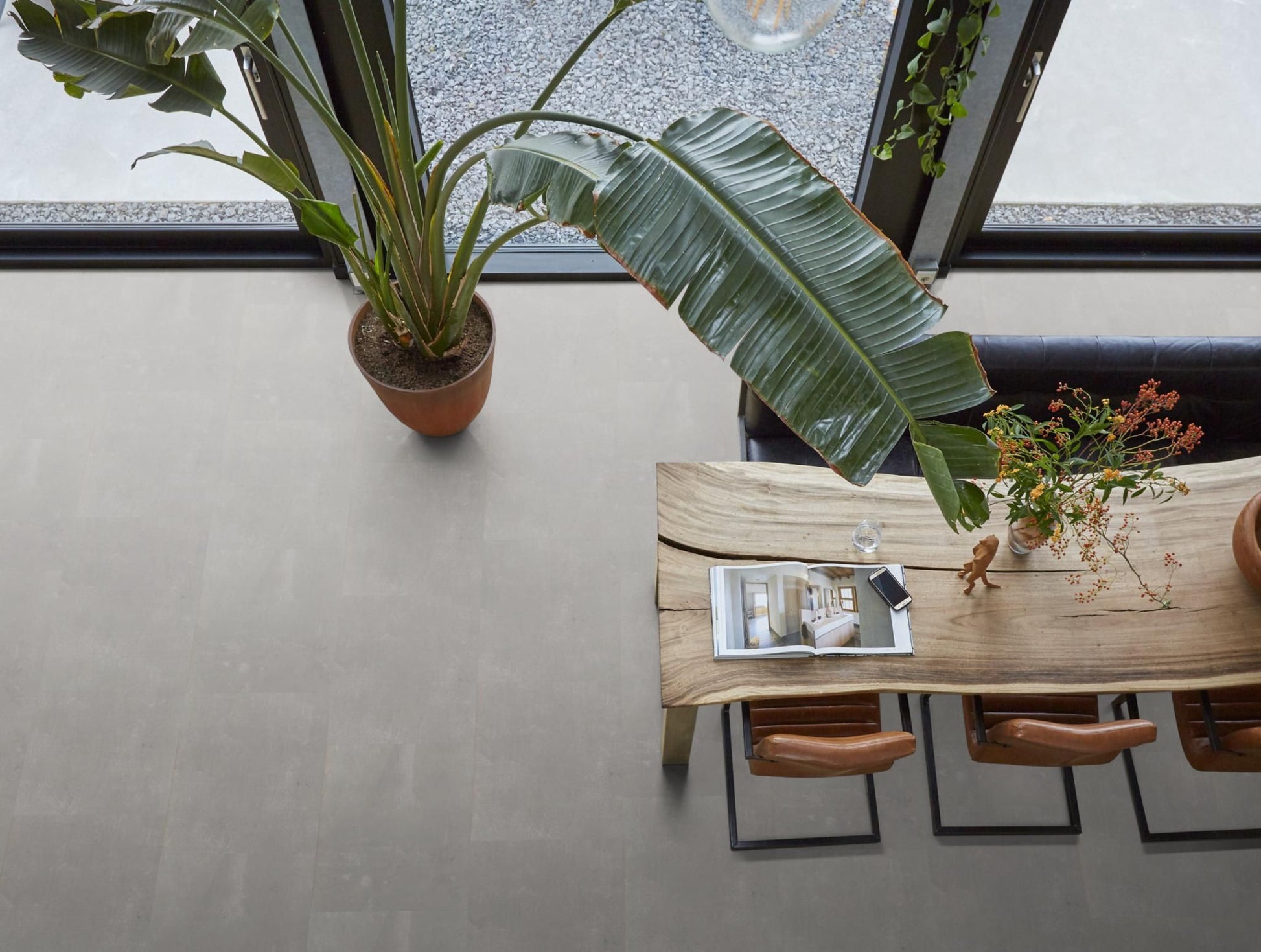 Floorlife Click PVC Tegel Westminster XL Light Grey 6202 SRC - Solza.nl