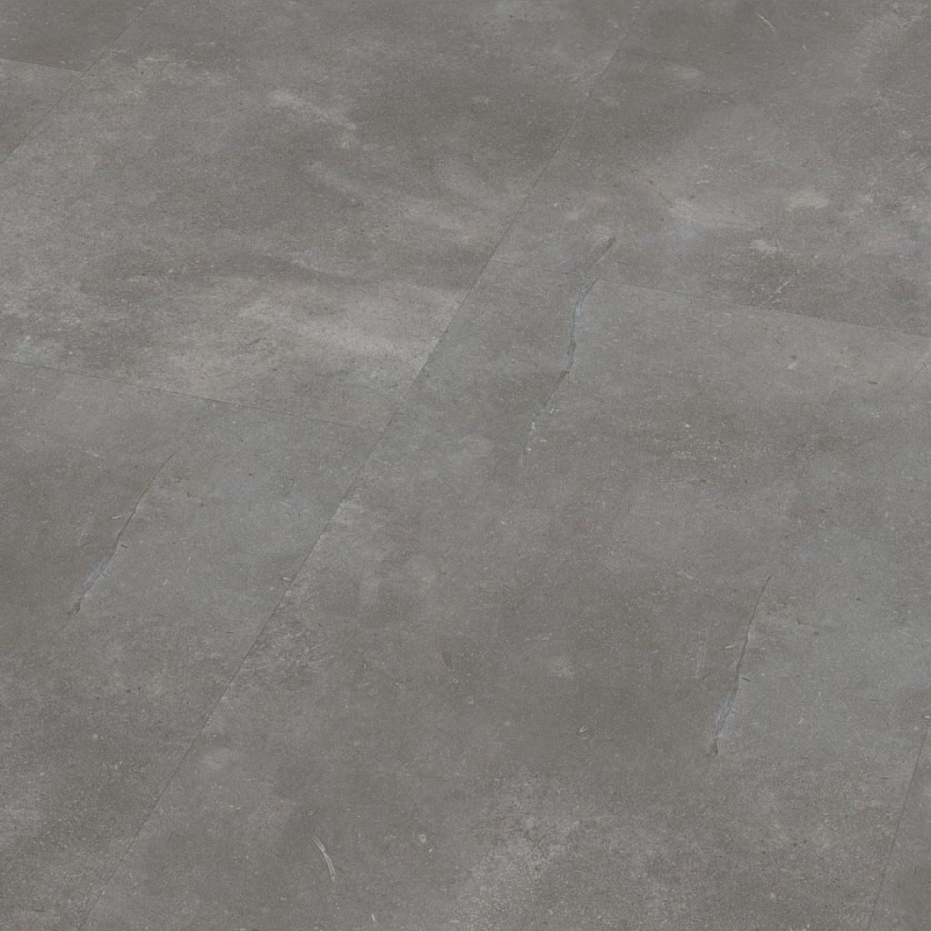 Floorlife Ealing Gris foncé 7311 Tile Dryback PVC - Solza.fr