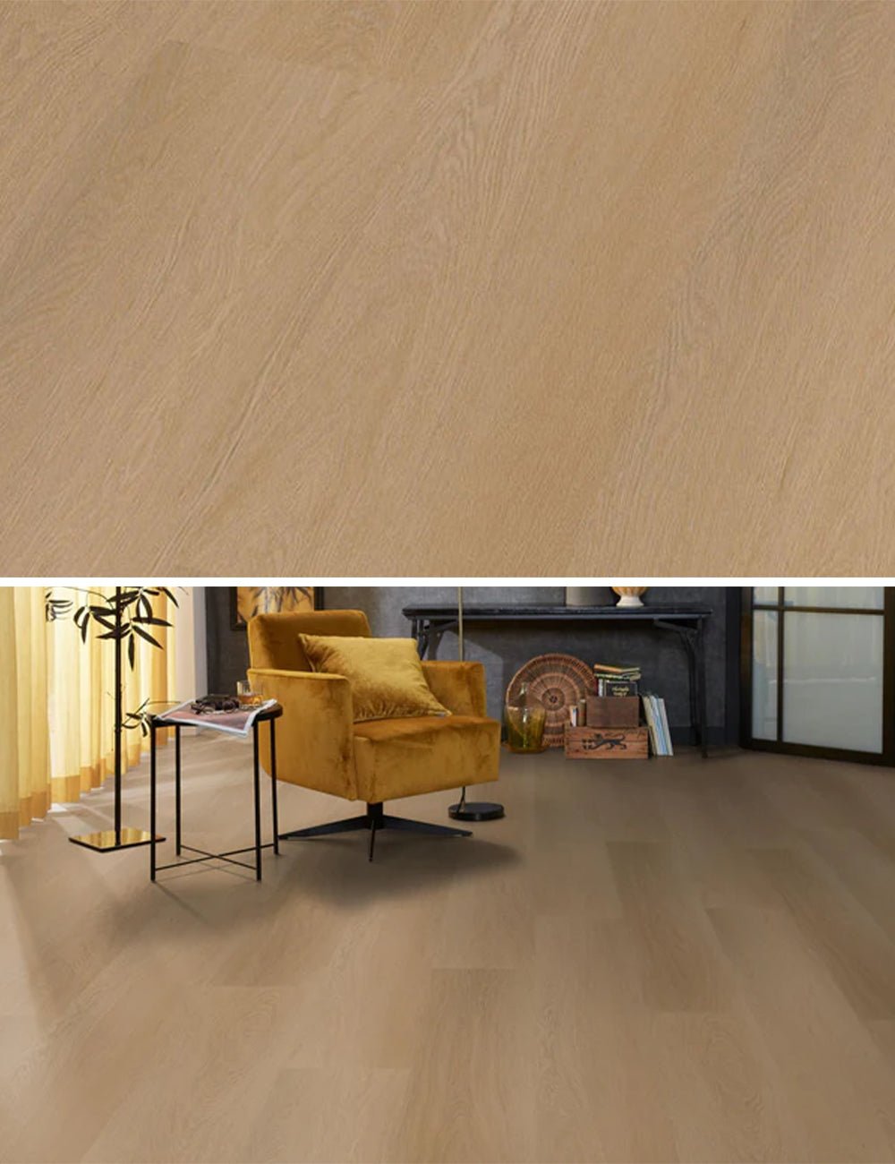 Floorlife Fulham Dark Oak 1611 Dryback PVC Straight Strips - Solza.fr