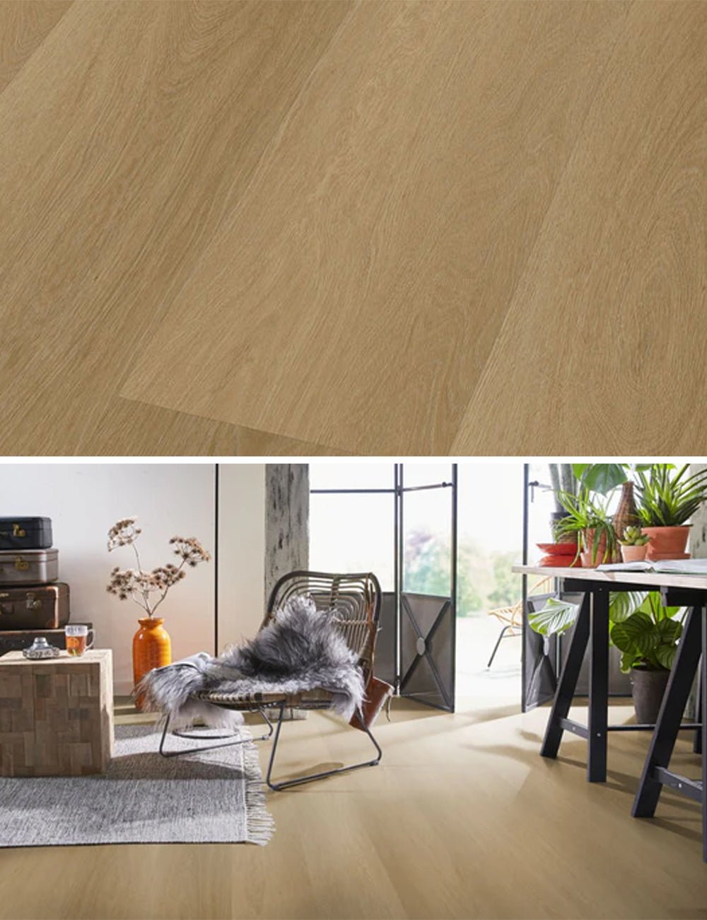 Floorlife Fulham Warm Oak 2614 Click PVC SRC - Solza.fr