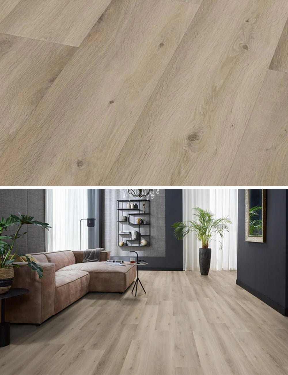 Floorlife Stratifié Woodlook Inwood Oak Grey Beige 3773 - Solza.fr