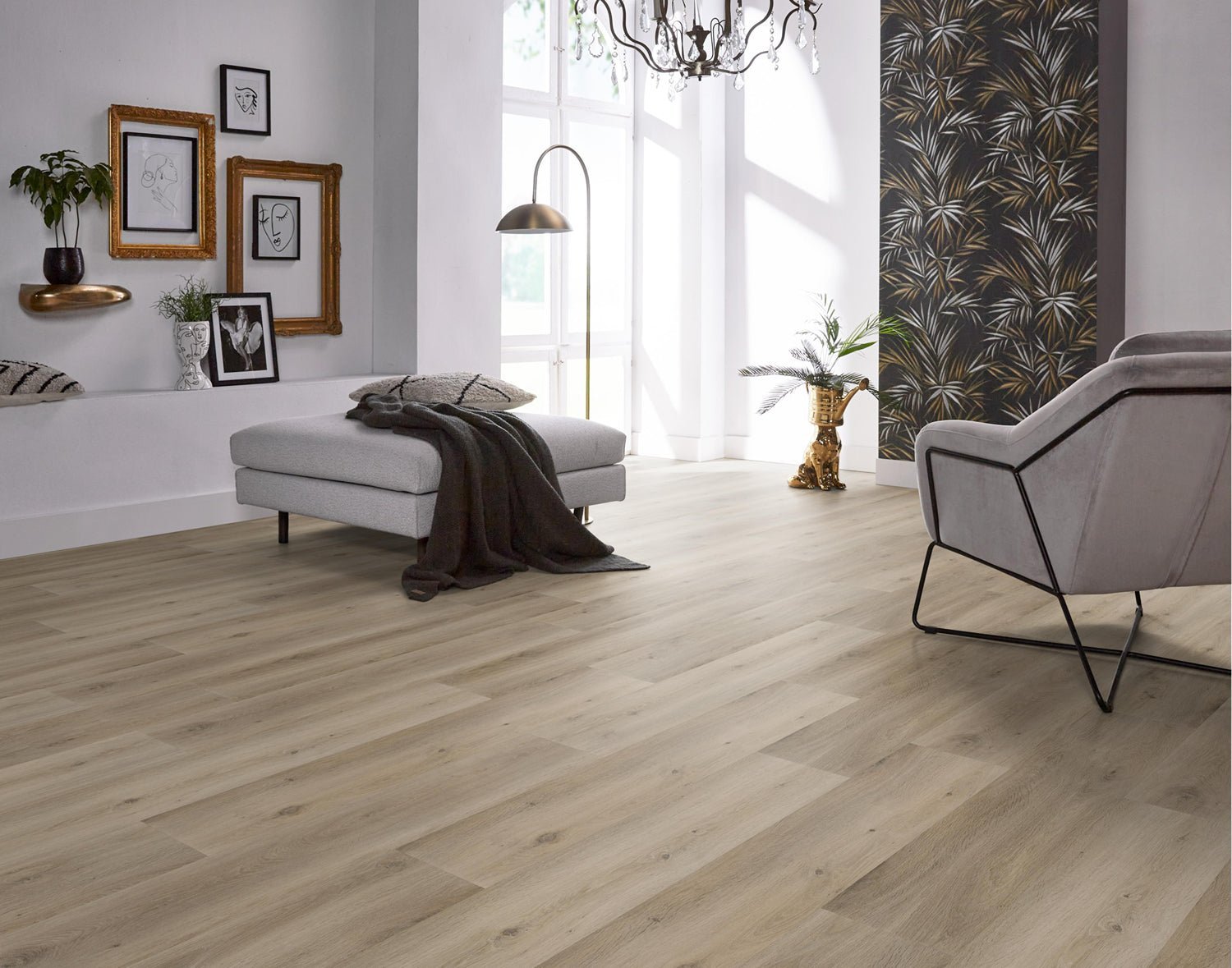 Floorlife Laminaat Houtlook Inwood Eiken Grijs Beige 3773 - Solza.nl