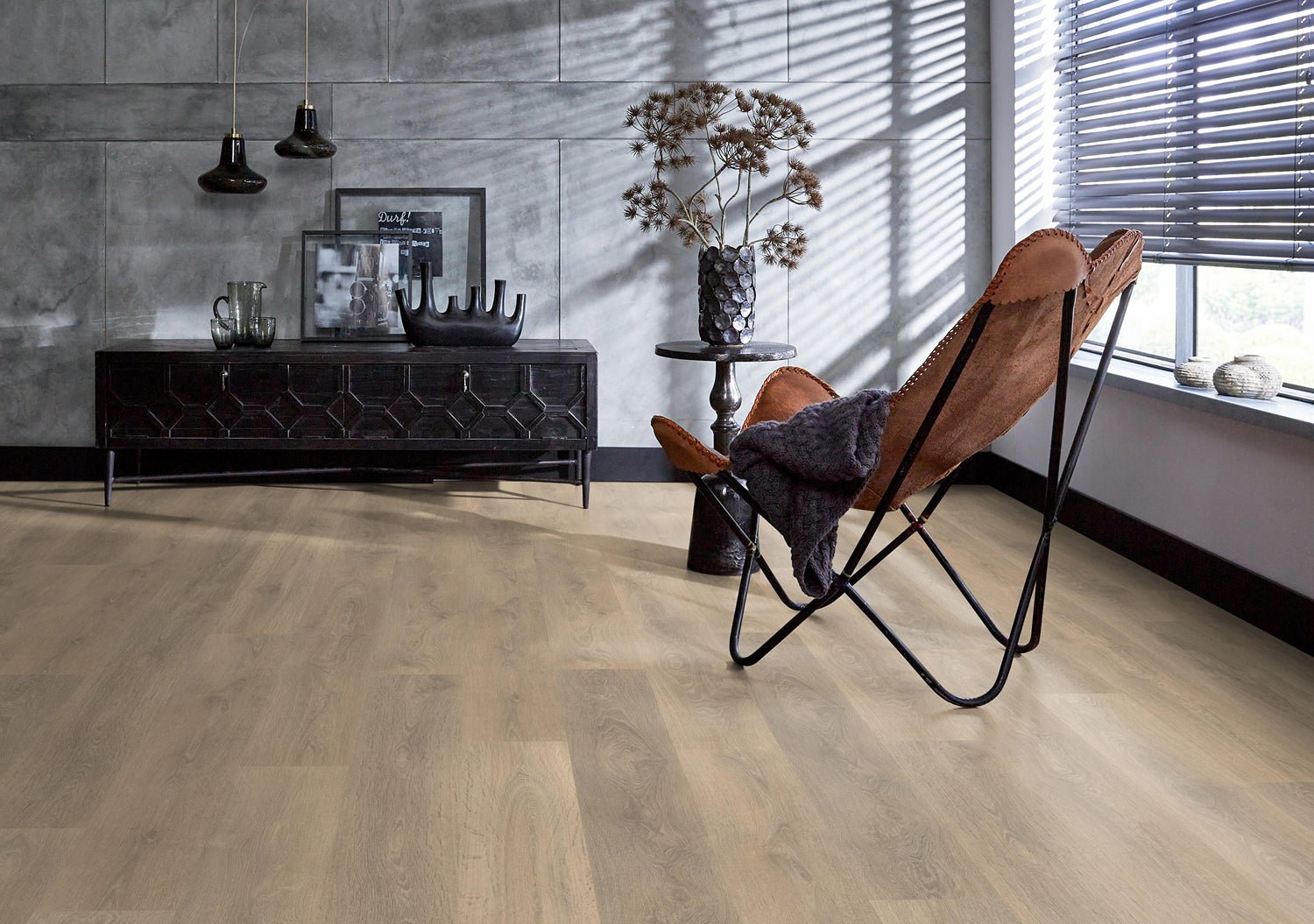 Floorlife Laminaat Houtlook Manhatten Grijsbruin Eiken 8602 - Solza.nl