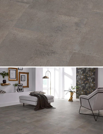 Floorlife Laminaat Tegel Madison Square Aqua Grijs 6402