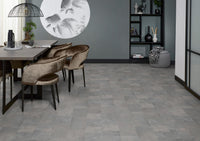 Floorlife Carrelage stratifié Madison Square Aqua Light Grey 6403 - Carrelage de sol 60.4 x 28 cm - Solza.fr