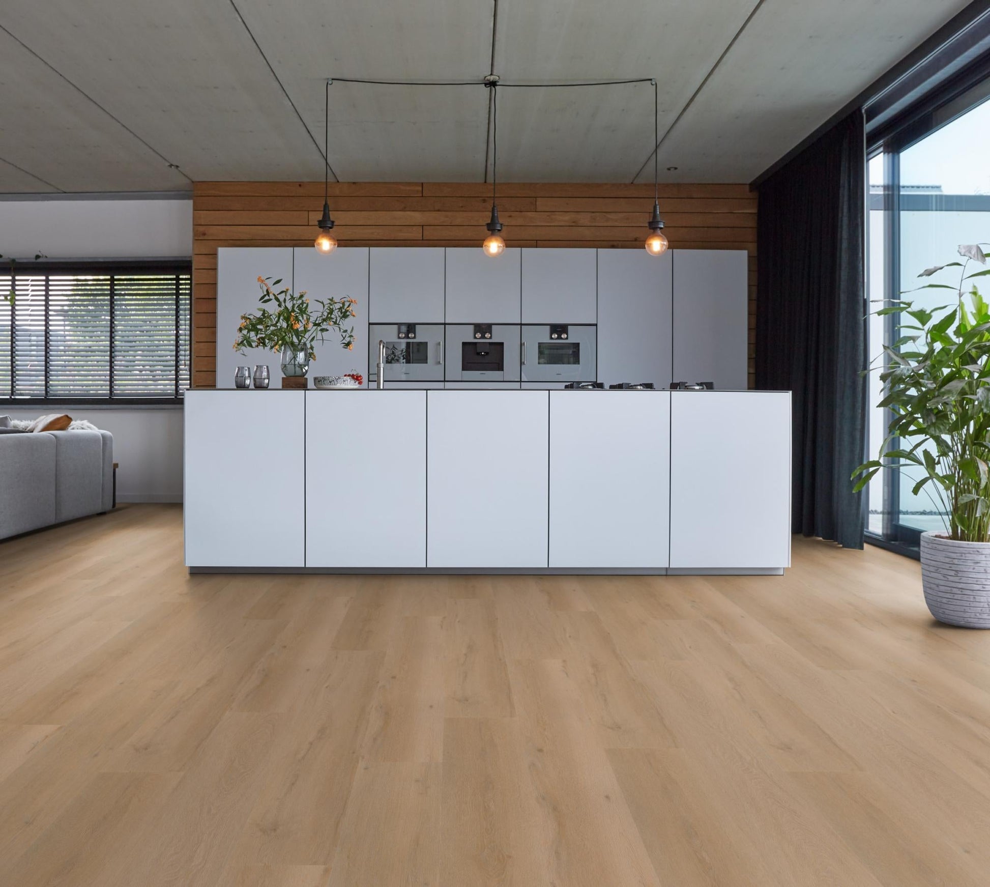 Floorlife Leyton Warm Oak 1825 Dryback PVC - Rechte Stroken 152 x 24 cm - Solza.nl